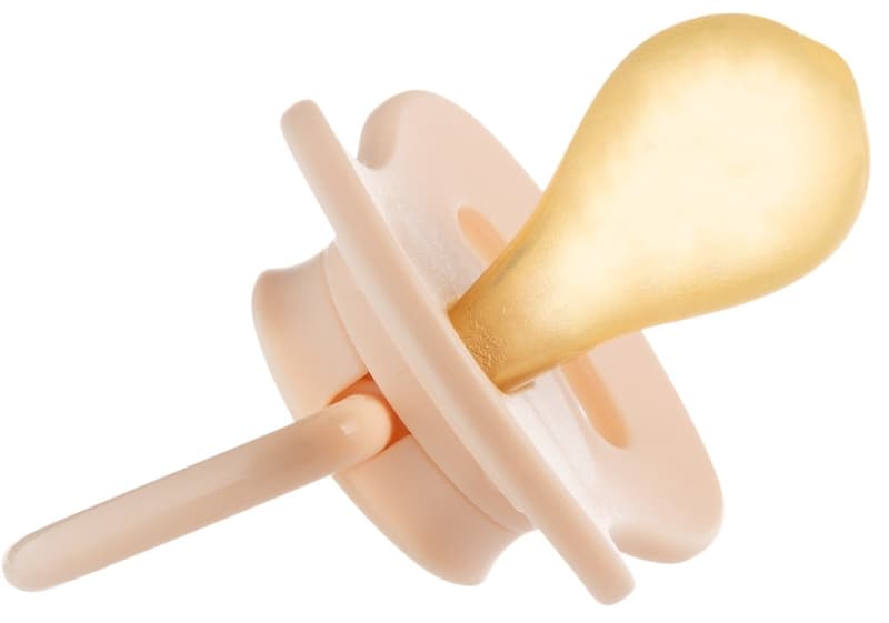 Canpol babies Cherry rubber pacifier Nude 0-6 months cream