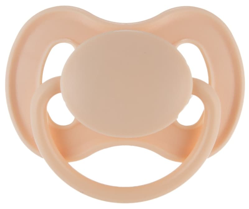 Canpol babies Cherry rubber pacifier Nude 0-6 months cream