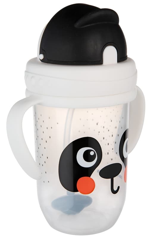 Canpol babies Non-spill cup with straw and weight BabiesBoo 270 ml