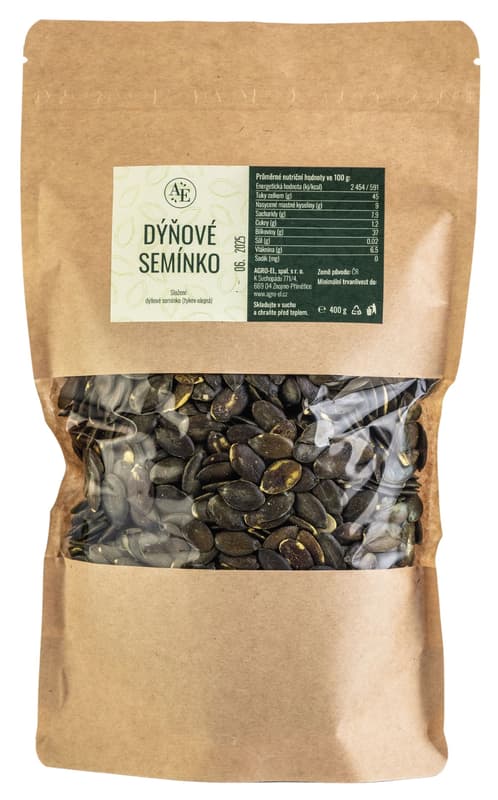 Agro-el Pumpkin seed kernel - Grown without shell