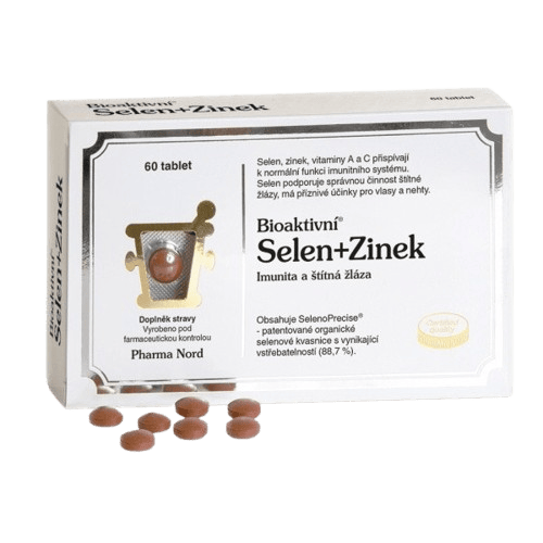 Pharma Nord Bioaktivní Selen+Zinek tbl.60