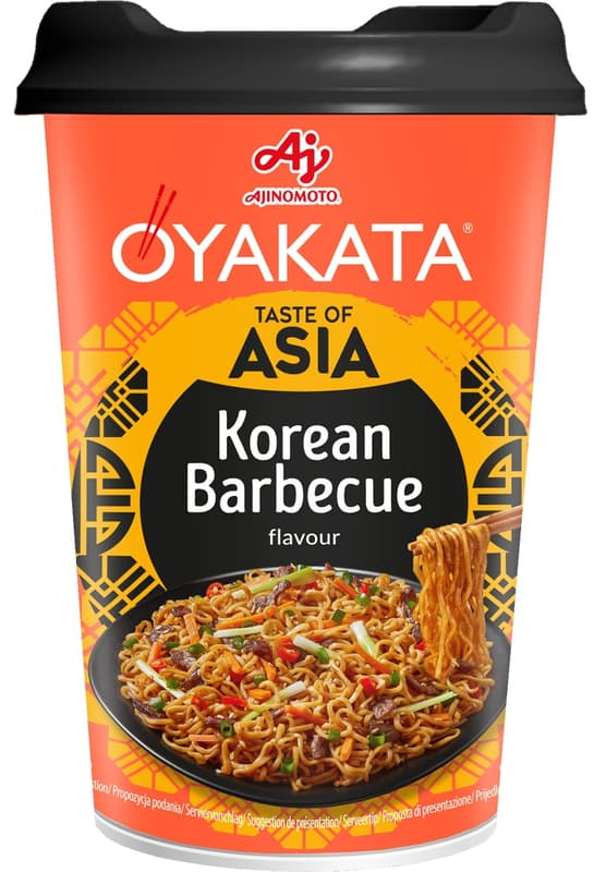 Oyakata Instant noodles with korean BBQ