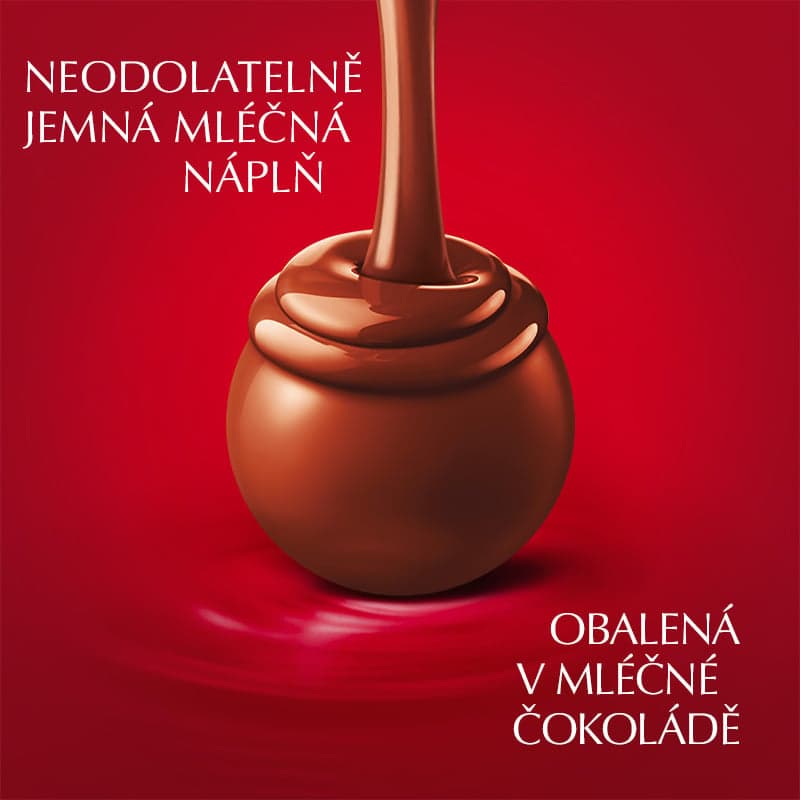 Lindt Bonboniéra LINDOR Megabalení pralinek mléčná čokoláda