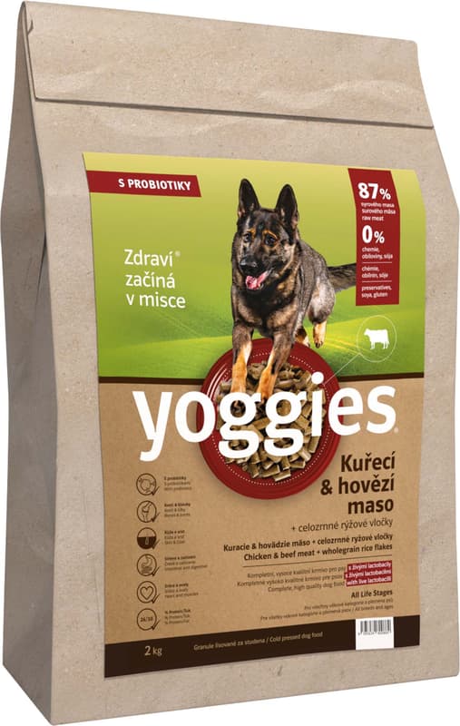 Yoggies Chicken & Beef Dog Food