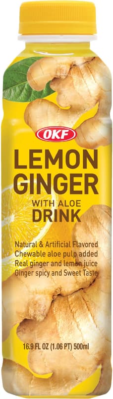 OKF Citronovo-zázvorový nápoj s Aloe vera