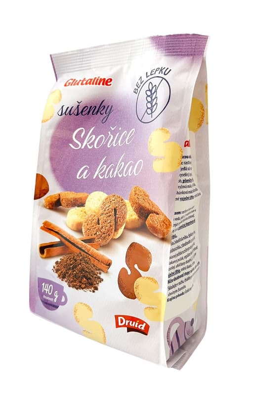 Glutaline Sušenky se skořicí a kakaem bez lepku