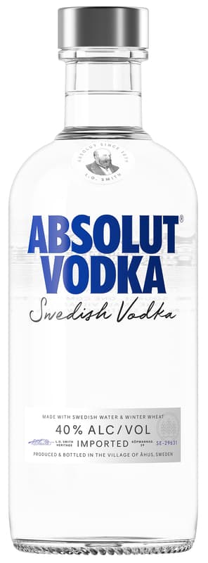 Absolut vodka 40% obj.