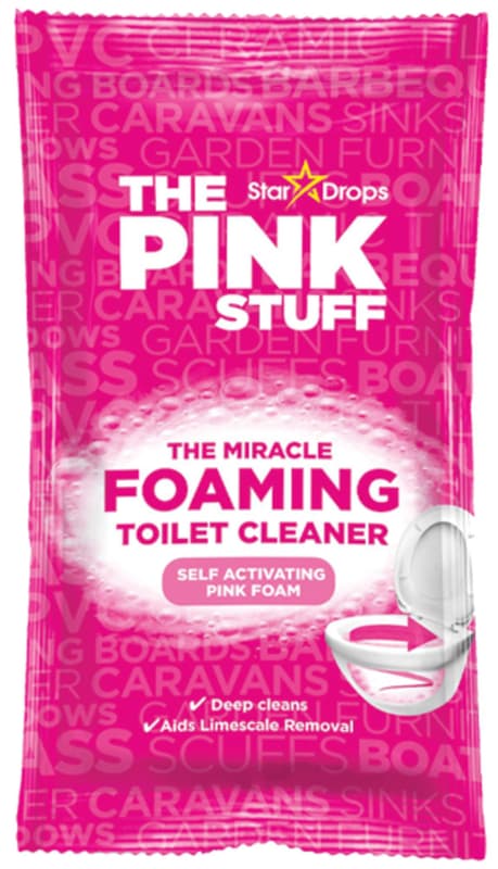 The Pink Stuff Foam Toilet Cleaner (3x100g)