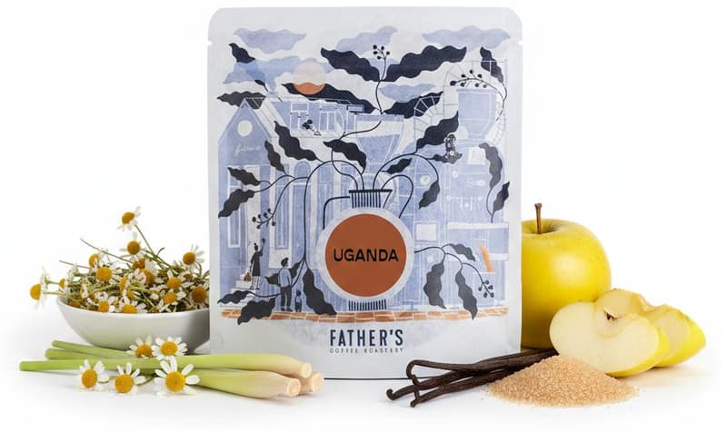 Father´s Coffee Roastery Uganda Zebigi espresso coffee beans