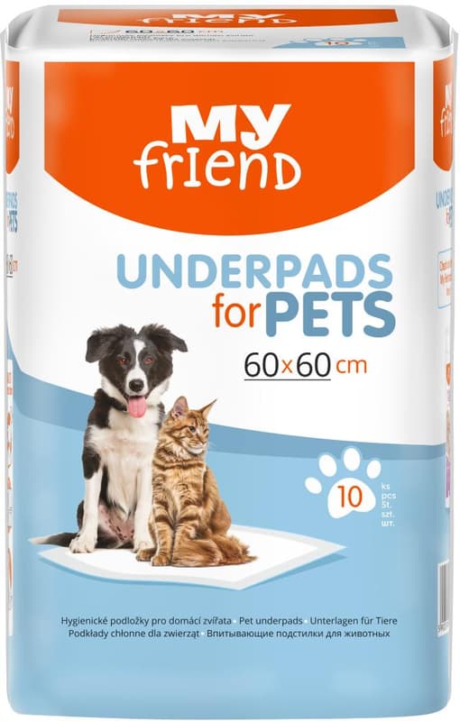 My Friend absorbent pads for dogs and cats (60×60 cm)