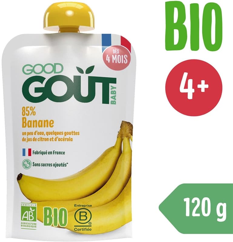 Good Gout BIO Kapsička banán