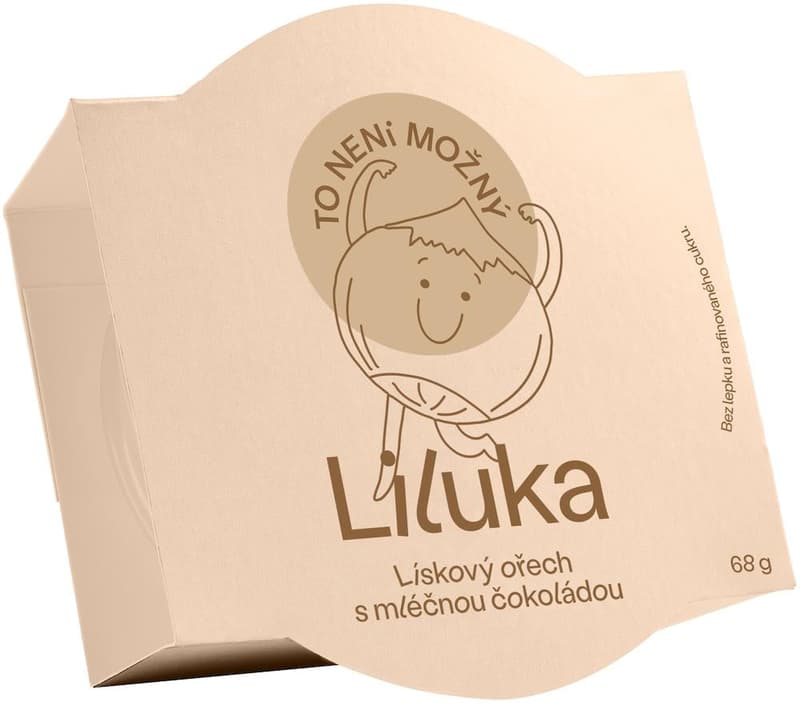 To není možný Liluka lískový ořech s mléčnou čokoládou