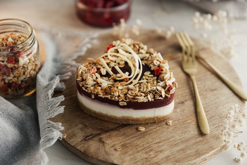 Rohlik.cz Love with cottage cheese and strawberries for two