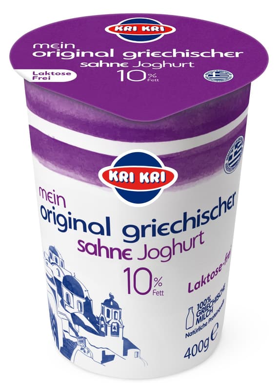 Kri Kri Original greek lactose free yoghurt