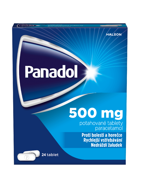 PANADOL 500MG Potahovaná tableta 24
