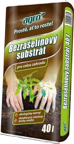 Agro Bezrašelinový substrát