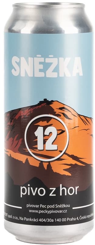 Pivo Sněžka 12° can