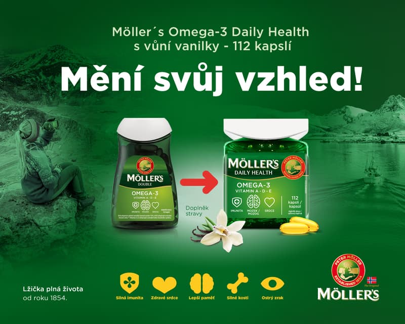 Mollers Omega-3 Daily Health cps.112