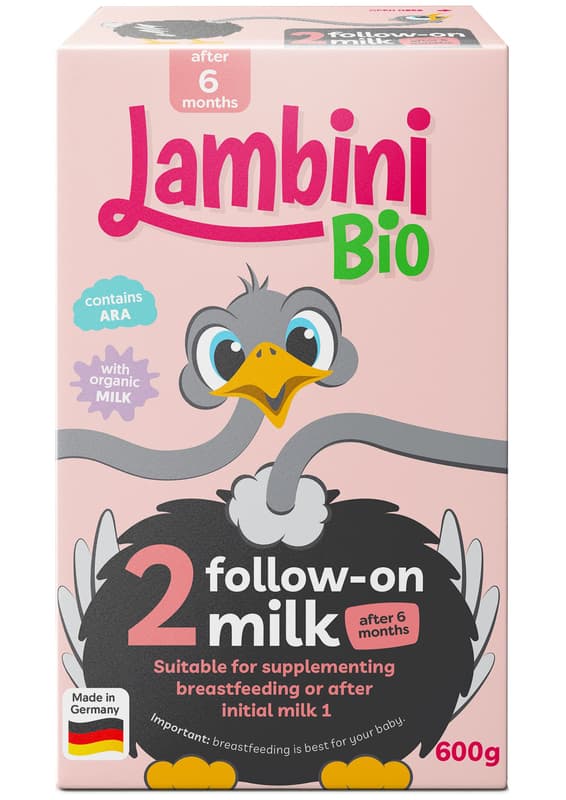 Lambini BIO Pokračovací mléčná kojenecká výživa 2