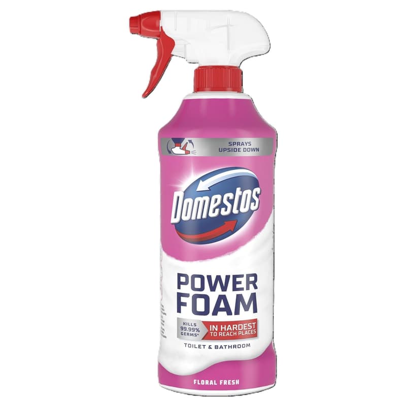Domestos Power Foam Floral Fresh čistič toalety