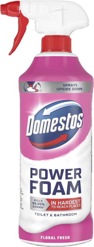 Domestos Power Foam Floral Fresh čistič toalety