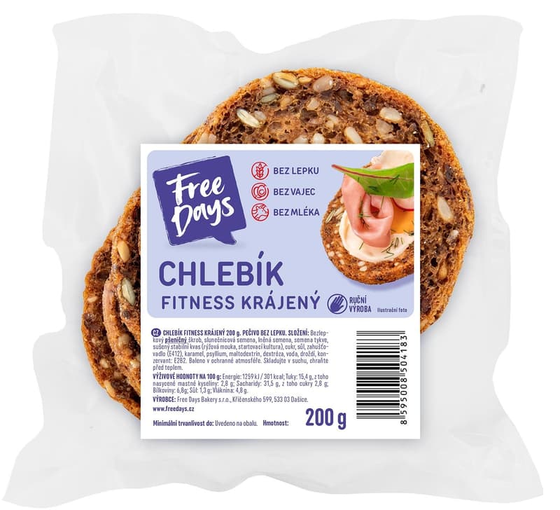 Free Days Sliced fitness bread