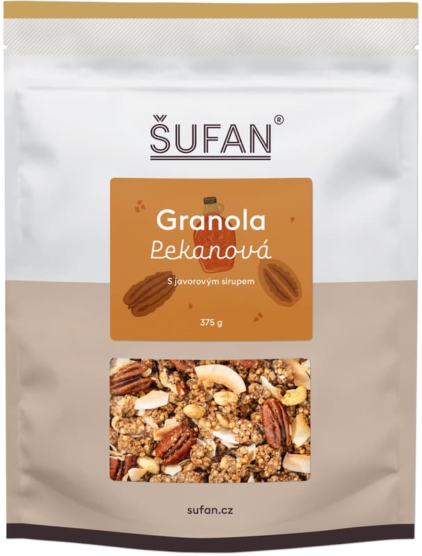 Šufan Pecan Granola with Maple Syrup