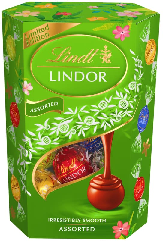 Lindt LINDOR Pralines Limited Edition Gift Box - Green Mix