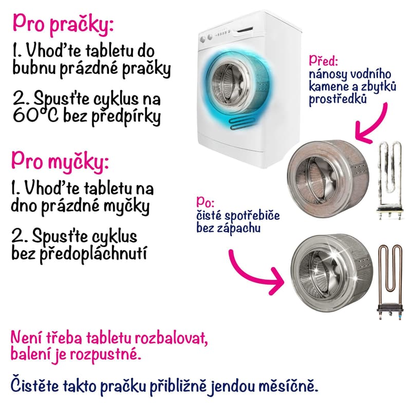 Ecozone Čistič myček a praček