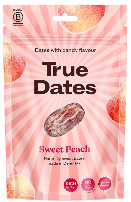 True Dates Peach Flavored Dates