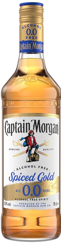 Captain Morgan Spiced Gold Alcohol Free 0,0% 