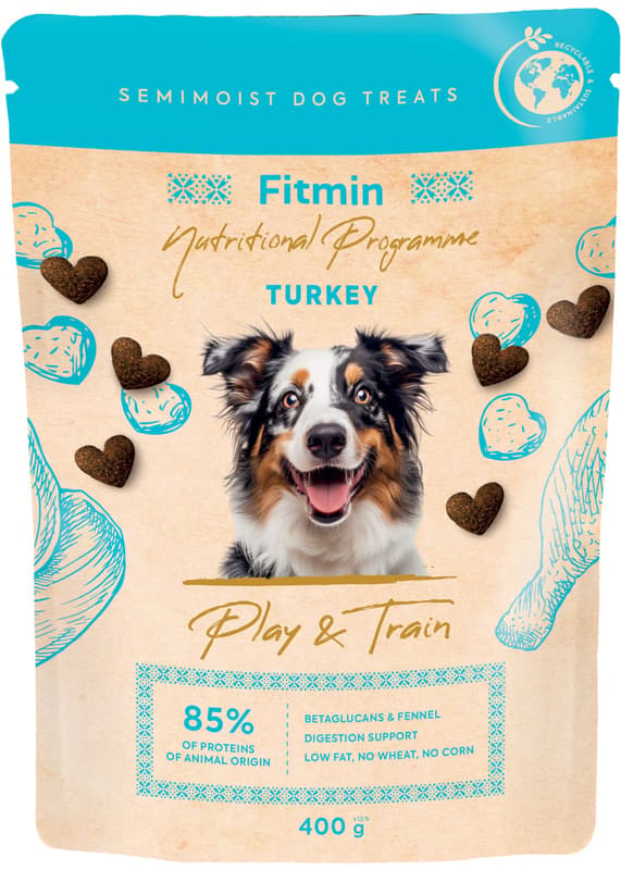 Fitmin NP Play and Train Turkey výcvikový pamlsek