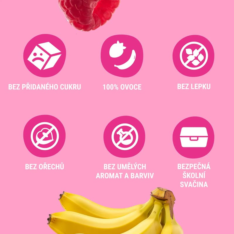 Snail BOB Smoothie banana-raspberry