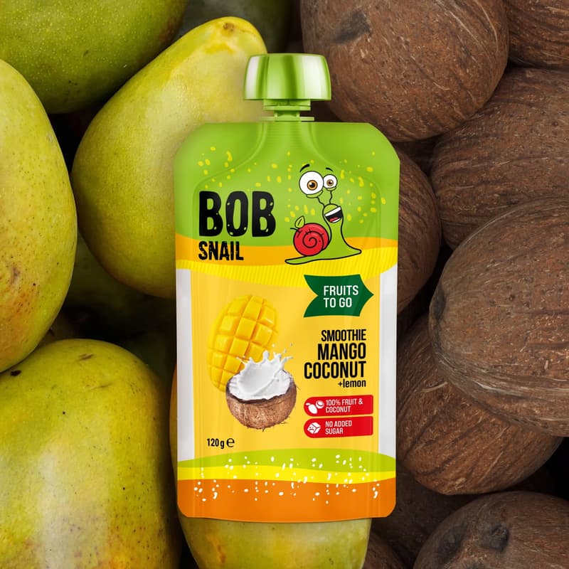 Snail BOB Smoothie mango-coconut