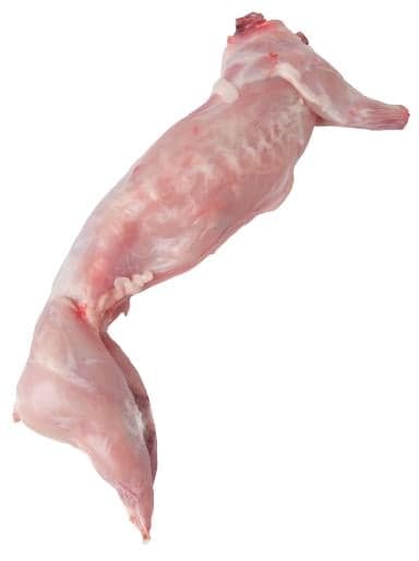 Natur farm Rabbit without head and giblets