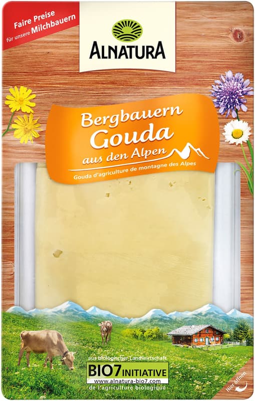 Alnatura BIO Gouda 45% slices