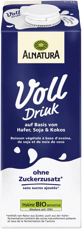 Alnatura BIO Fermented oat, soy and coconut drink