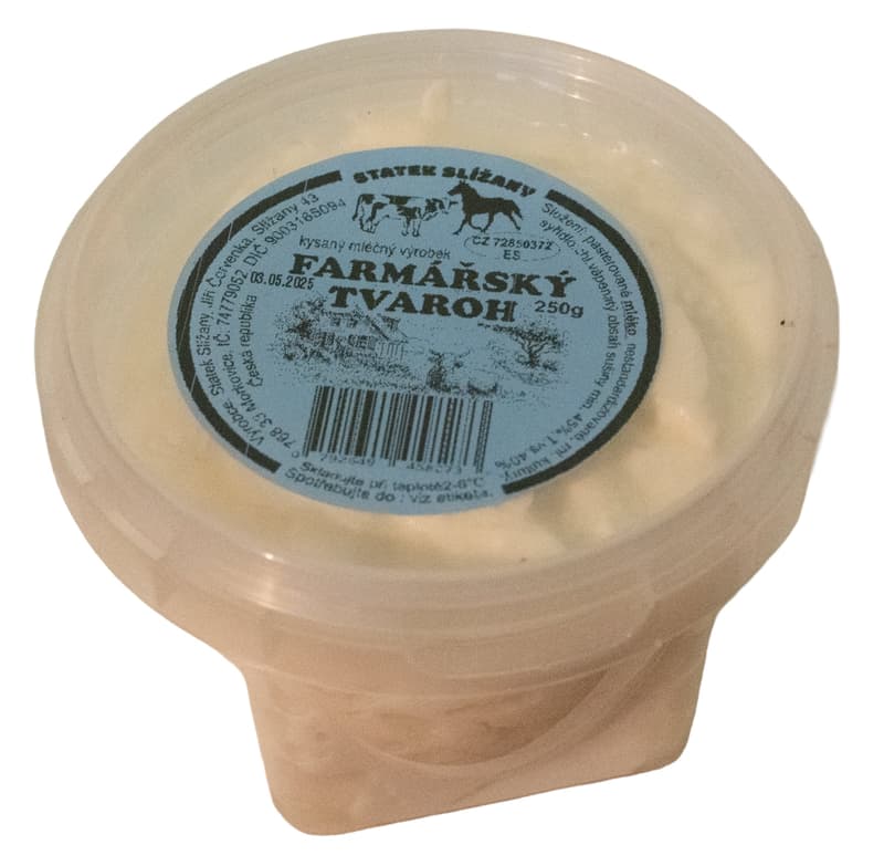 Statek Slížany Farm cottage cheese