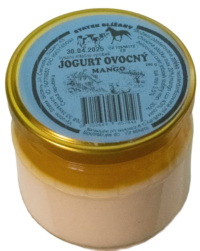 Statek Slížany Mango fruit yogurt