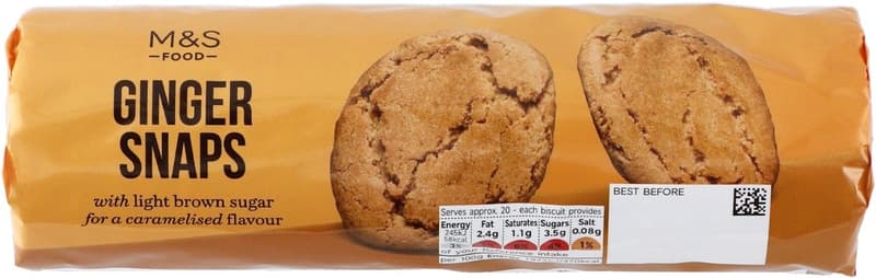 Marks & Spencer Ginger Biscuits