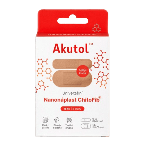 AKUTOL Nanopatch ChitoFib Universal pack 15pcs