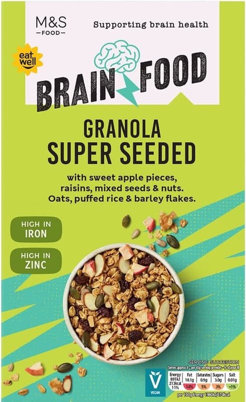 Marks & Spencer Baked Wholegrain Oatmeal with Nuts, Seeds and Dried Fruit
