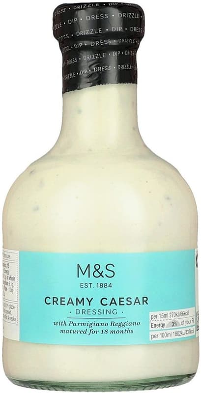 Marks & Spencer Creamy Caesar Dressing with Parmigiano Reggiano