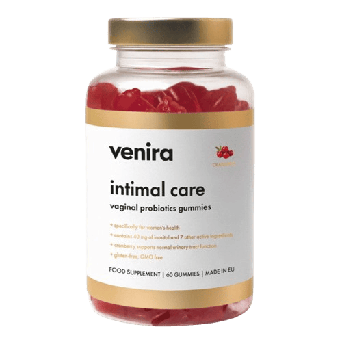 Venira Intimal Care Vagin.Probiot.gumm.brus.60ks