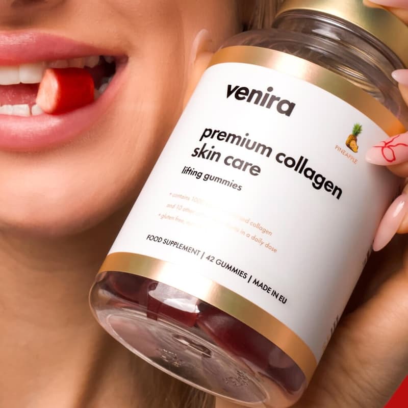 Venira Premium collag.skin care gummies anan.42ks