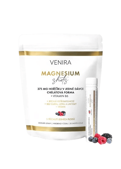 Venira Magnesium shots lesní plody 30x25ml