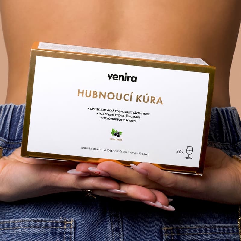 Venira Hubnoucí kůra černý rybíz 30x4g