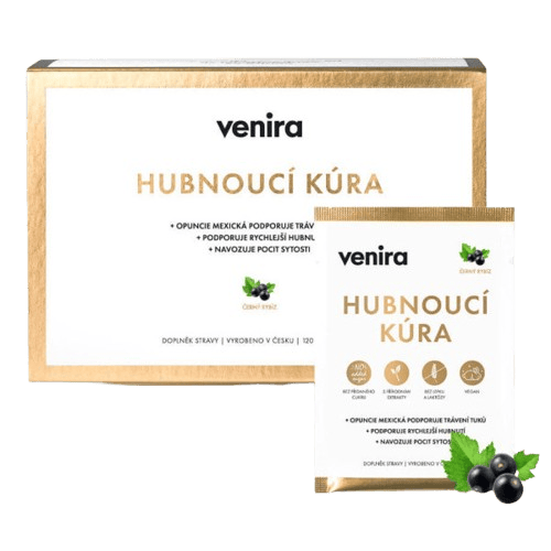 Venira Hubnoucí kůra černý rybíz 30x4g