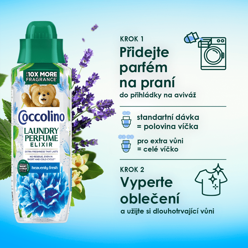 Coccolino Heavenly Fresh laundry perfume (0.46 l)