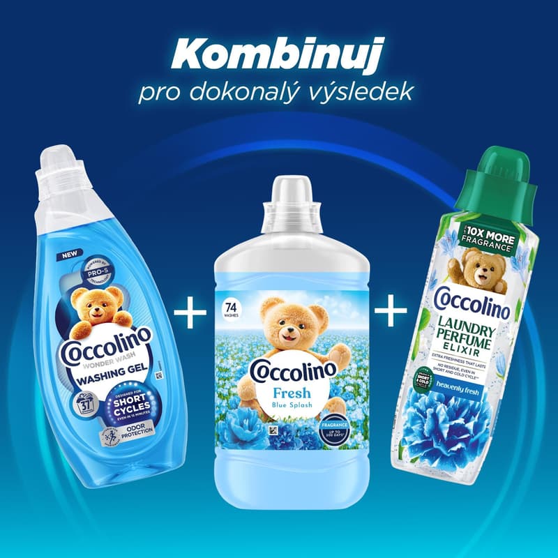 Coccolino Wonder Wash Odour Defy prací gel (1,48 l)